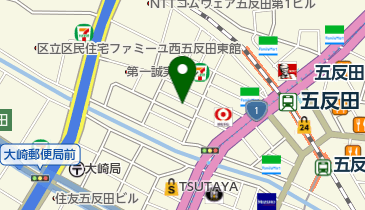 東京五反田の癒しの隠れ家 華陽の地図画像