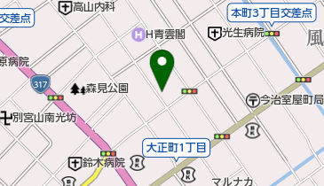 マリン・オフィスCaptain(キャプテン)の地図画像