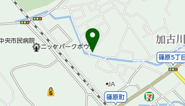 まえだ治療院の地図画像