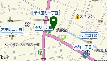 骨董舎の地図画像