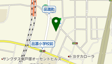 東戸塚鍼灸治療院の地図画像