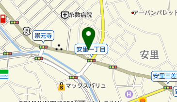 外間パーソナルトレーニングジムの地図画像