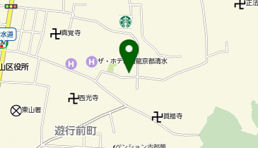 梨花和服 清水寺店の地図画像