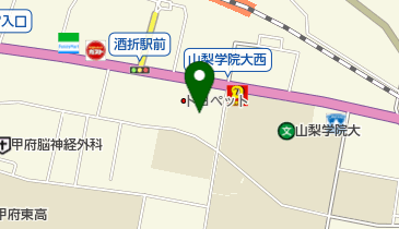 甲府から酒折までのバス乗換案内 Navitim