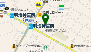 シャンゼリゼ原宿 渋谷区 150 0001 の地図 アクセス 地点情報 Navitime