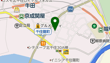 アローラ 足立区 1 0023 の地図 アクセス 地点情報 Navitime アローラ 足立区 1 0023 の地図 アクセス 地点情報 Navitime