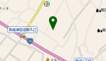 スリーブリッジ ハイツ 習志野市 275 0016 の地図 アクセス 地点情報 Navitime