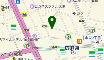 ビブレスタオフィスビル 仙台市青葉区 980 0014 の地図 アクセス 地点情報 Navitime