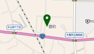 石田アパート 大館市 017 05 の地図 アクセス 地点情報 Navitime