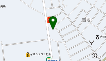 市営住宅吉地団地1号棟」(野洲市--〒520-2413)の地図/アクセス/地点