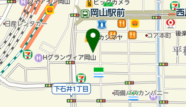 A4 岡山県 岡山市 北区 1 中心 岡山市北区】ワオ高等学校むかいにつくってた「ローソン 岡山