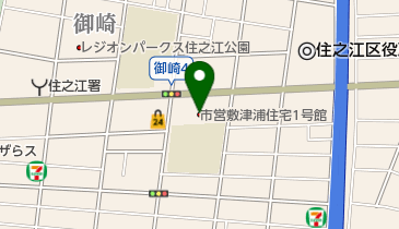 市営敷津浦住宅1号館」(大阪市住之江区--〒559-0013)の地図/アクセス