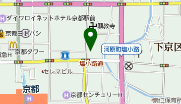 崇仁市営住宅51棟あけびのまち」(京都市下京区--〒600-8208)の地図