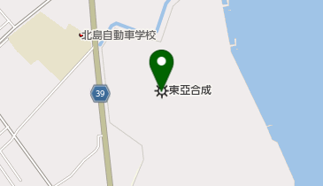 四国東亜物流(株)の地図画像