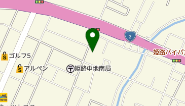 姫路医療生協福祉介護センターてがらの地図画像