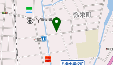 米村工業所の地図画像