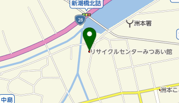 洲本市リサイクルセンターみつあい館の地図画像