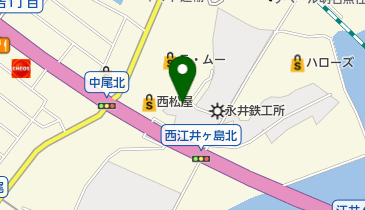 明石軌道鉄工部の地図画像