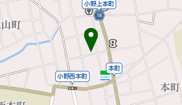 鉄港運輸(株)小野(営)の地図画像