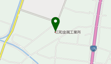 (株)三和金属工業所の地図画像