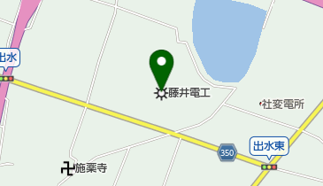 藤井電工(株)社工場の地図画像