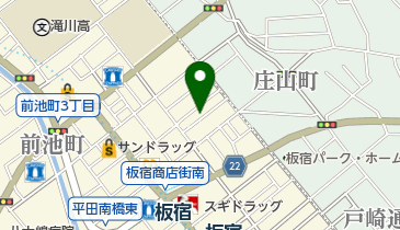 (株)香山電気工業の地図画像