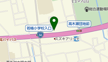 ホシザキ北九(株)佐賀営業所の地図画像