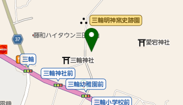 梶工業の地図画像