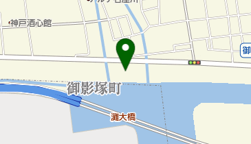 ベンソニック御影工場の地図画像