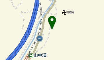 山中渓住民センターの地図画像