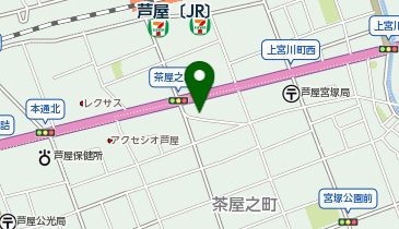 (株)ツボサカクリーニング工場の地図画像