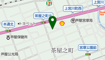 (株)ツボサカクリーニング工場の地図画像
