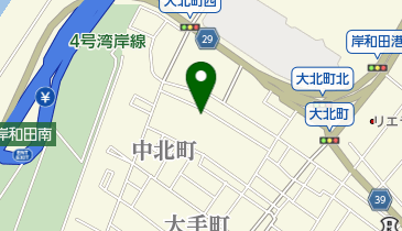 (株)玉越商店岸和田工場の地図画像