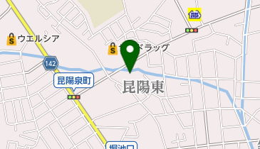 よつばセンターの地図画像