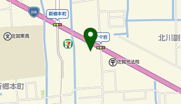 福田パン工場の地図画像