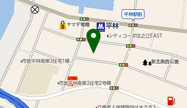 秀工業の地図画像