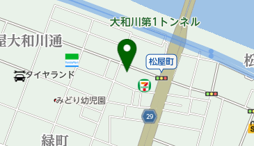 (株)古家工業の地図画像