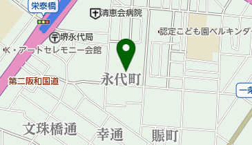 福助(株)堺商品センターの地図画像