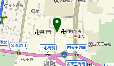 大起工業(株)の地図画像
