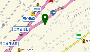 大北設備工業の地図画像