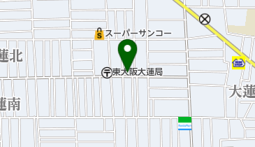 メグミルク大蓮ミルク宅配センターの地図画像