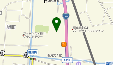 柳川卓球センターの地図画像