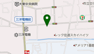 打吹工業(株)の地図画像