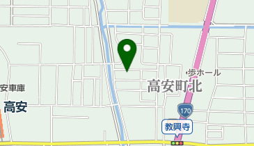 (有)共立工業の地図画像
