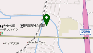 扶桑薬品工業(株)大東工場の地図画像