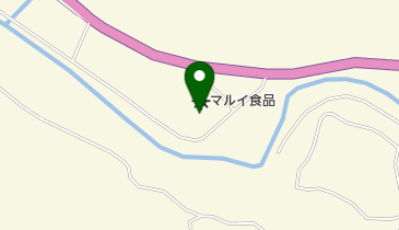 マルイ食品(株)しらぬい工場の地図画像