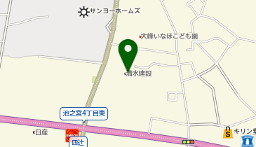 清水建設(株)機械技術センターの地図画像