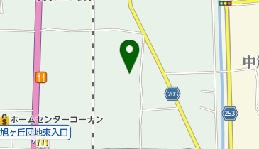 甚八香芝出前センターの地図画像