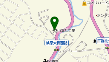 日本伝統瓦技術保存会研修センターの地図画像