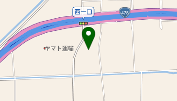 (有)西川鉄工の地図画像